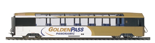 Bemo 3688312 - H0 - Panoramawagen Bs 252 (GoldenPass Panoramic), MOB, Ep. V
